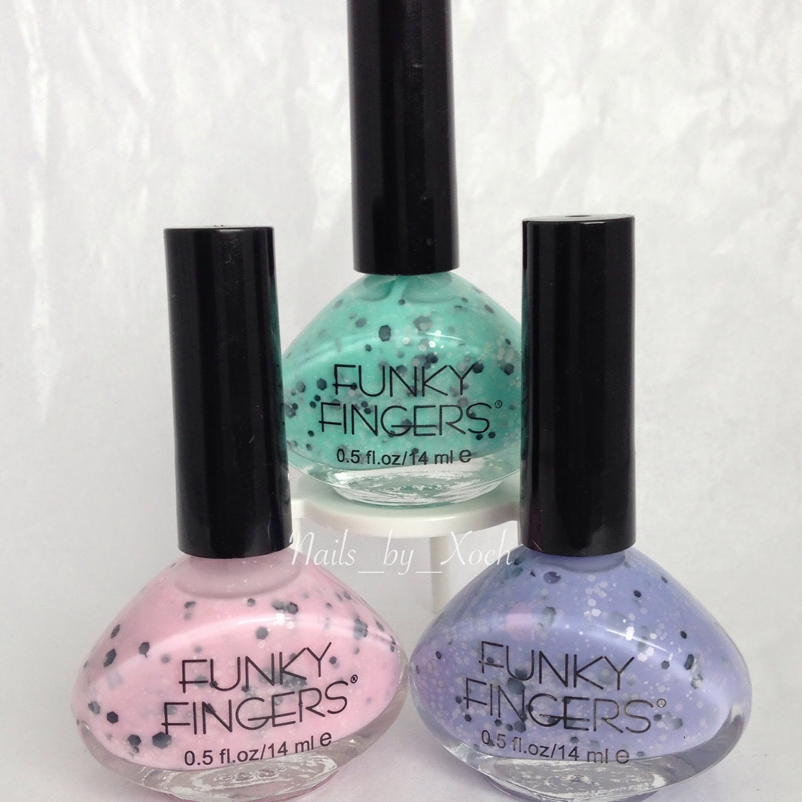 Nails by Xoch Funky Fingers!!