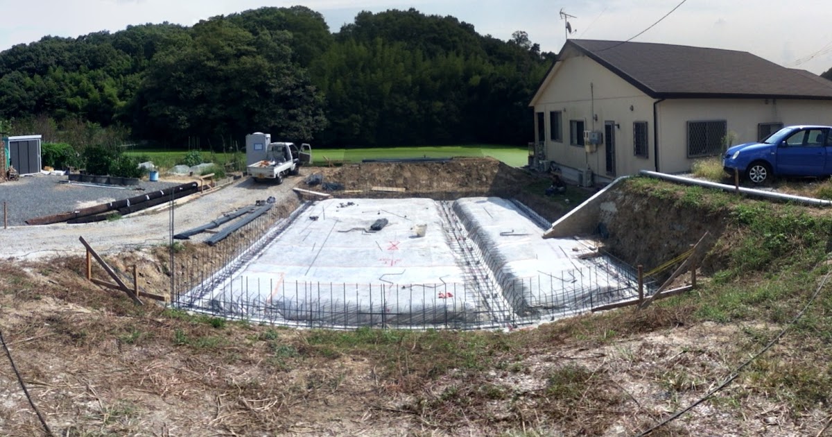 Japan Dream House: CONSTRUCTION BEGINS