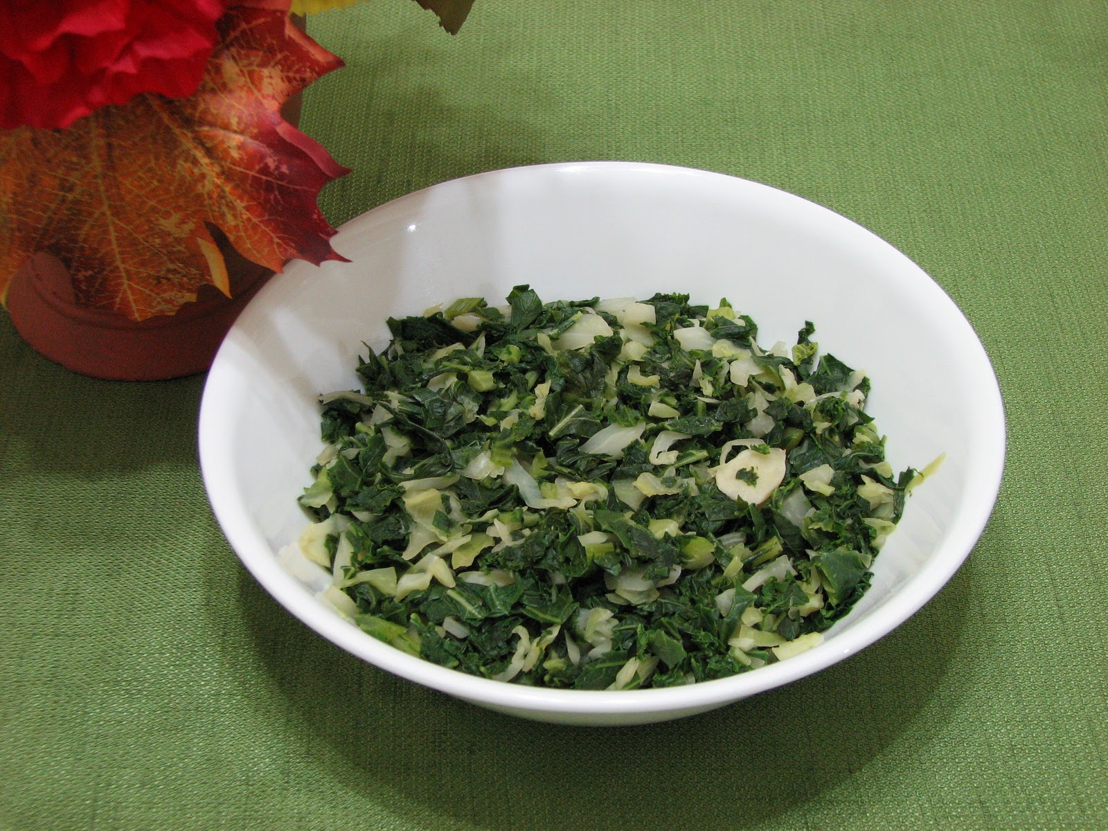 Bengali Curry Healthy Green (Turnip, Cabbage, Kale) Saag Recipe