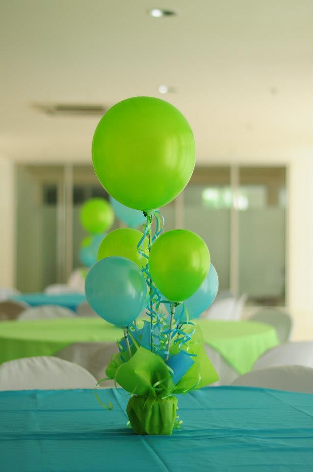Balloons Centerpieces, Balloon Centerpieces, First Birthday Parties