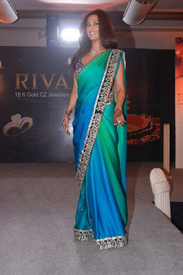 Bollywood Actress Riya Sen Saree Photos