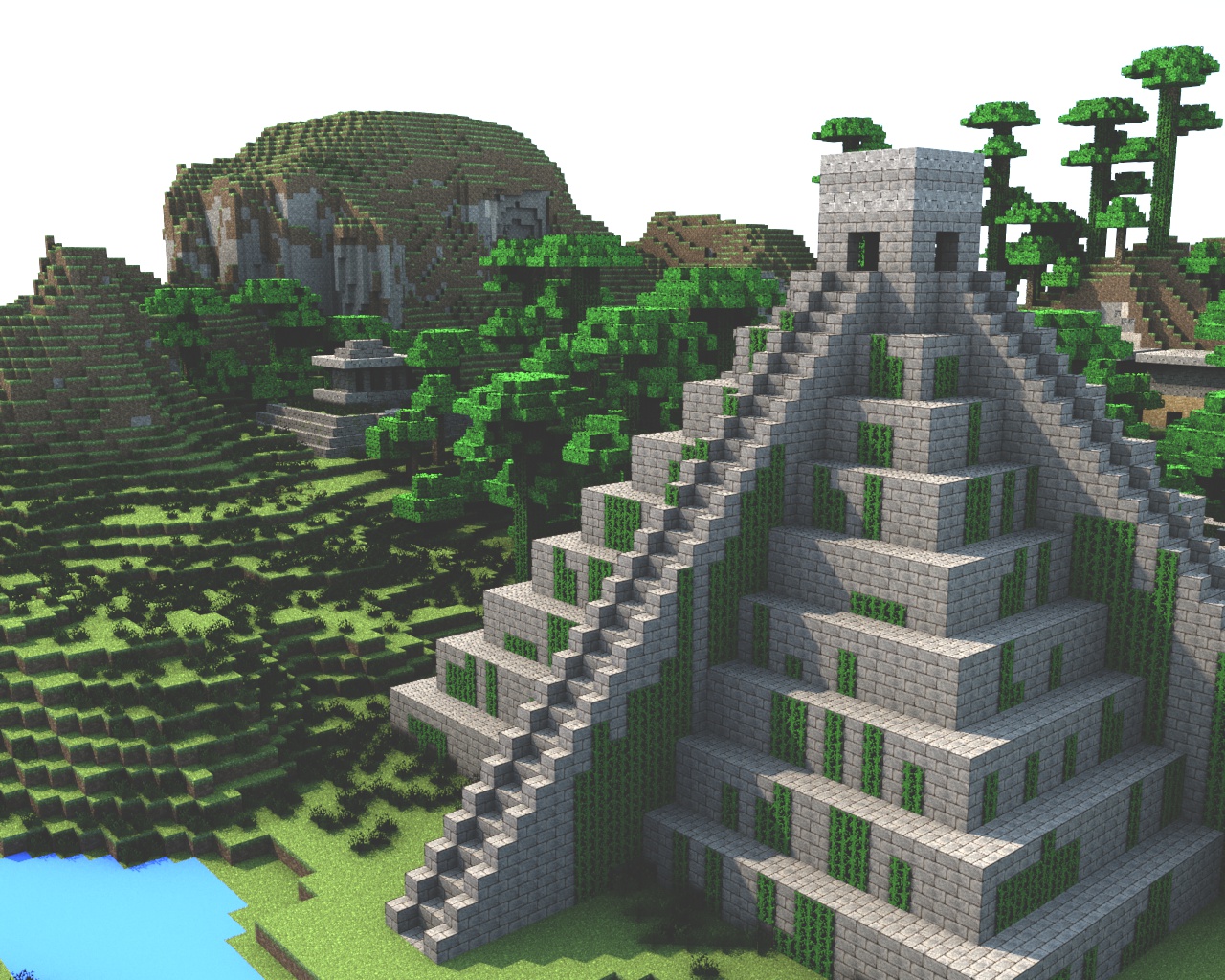 Temple minecraft