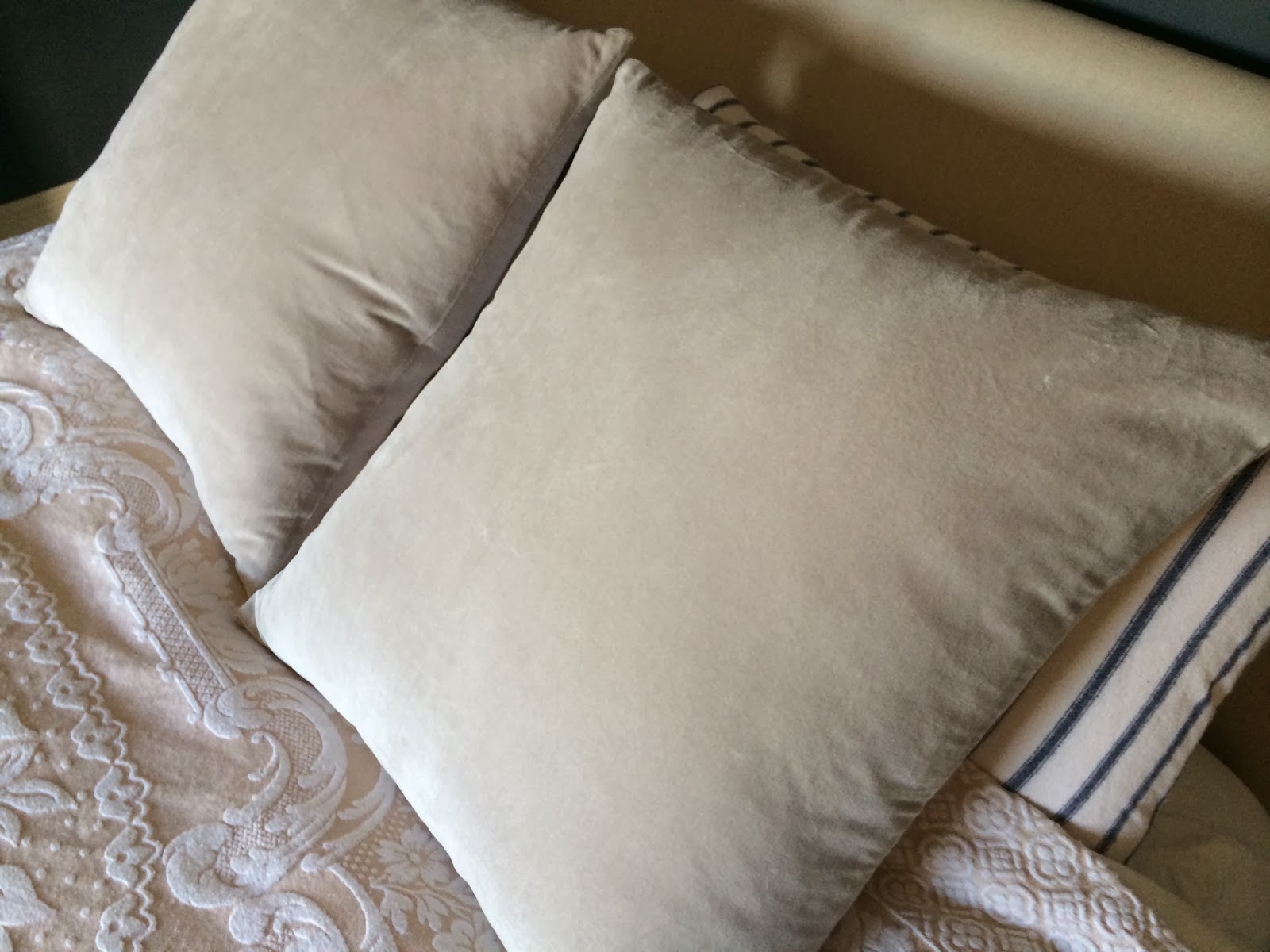 so far so chic Giant Cushions for Luxe Bedroom Appeal