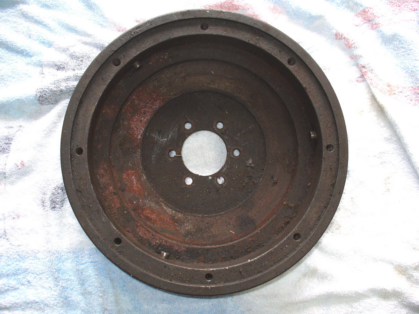 My 1928 Chevrolet 1977 The Third Improvement Flywheel, Clutch and