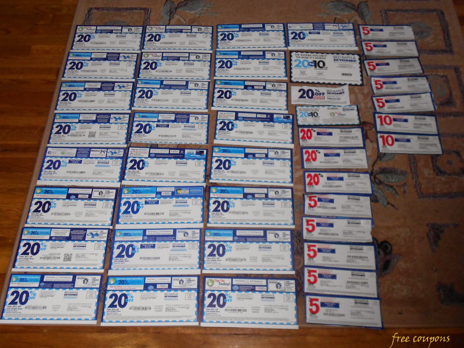 Printable Coupon With Sign Up