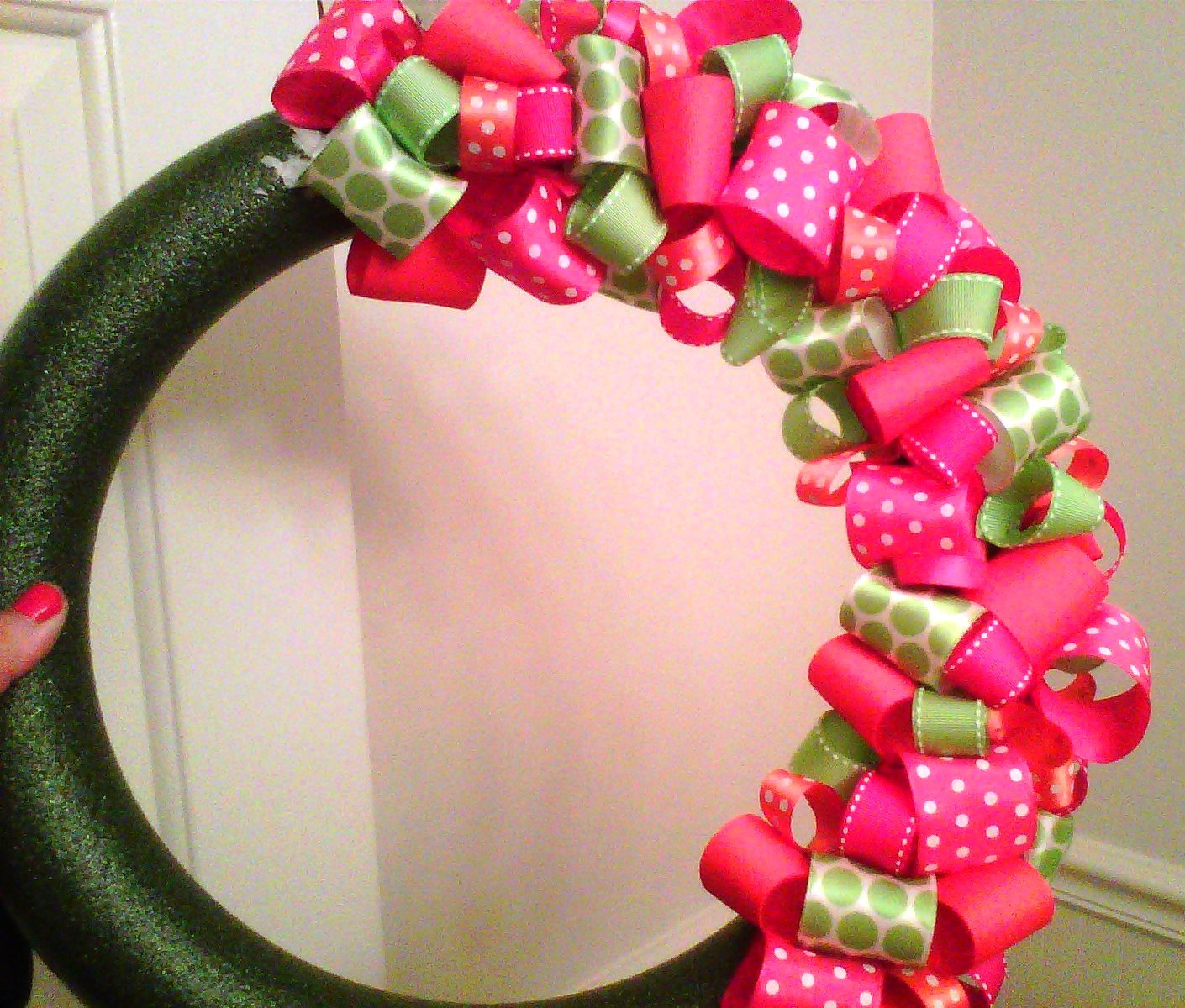 Simply Southern, Sweet, Classy and Sassy Summer Ribbon Wreath