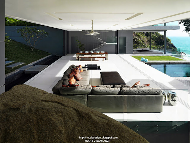 Villa Amanzi_Les plus beaux HOTELS DESIGN du monde