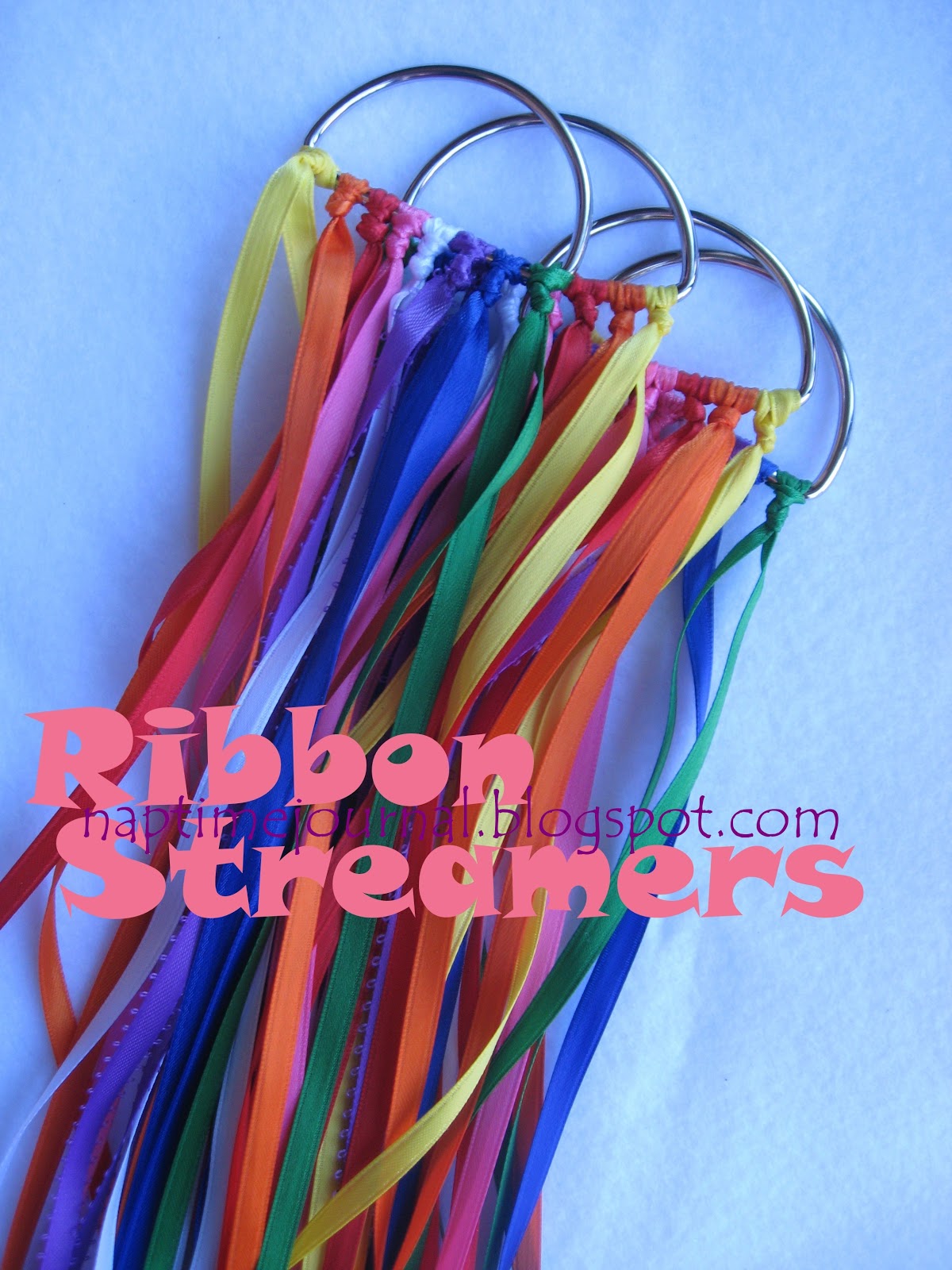 Nap Time Journal Ribbon Streamers A Homemade Christmas