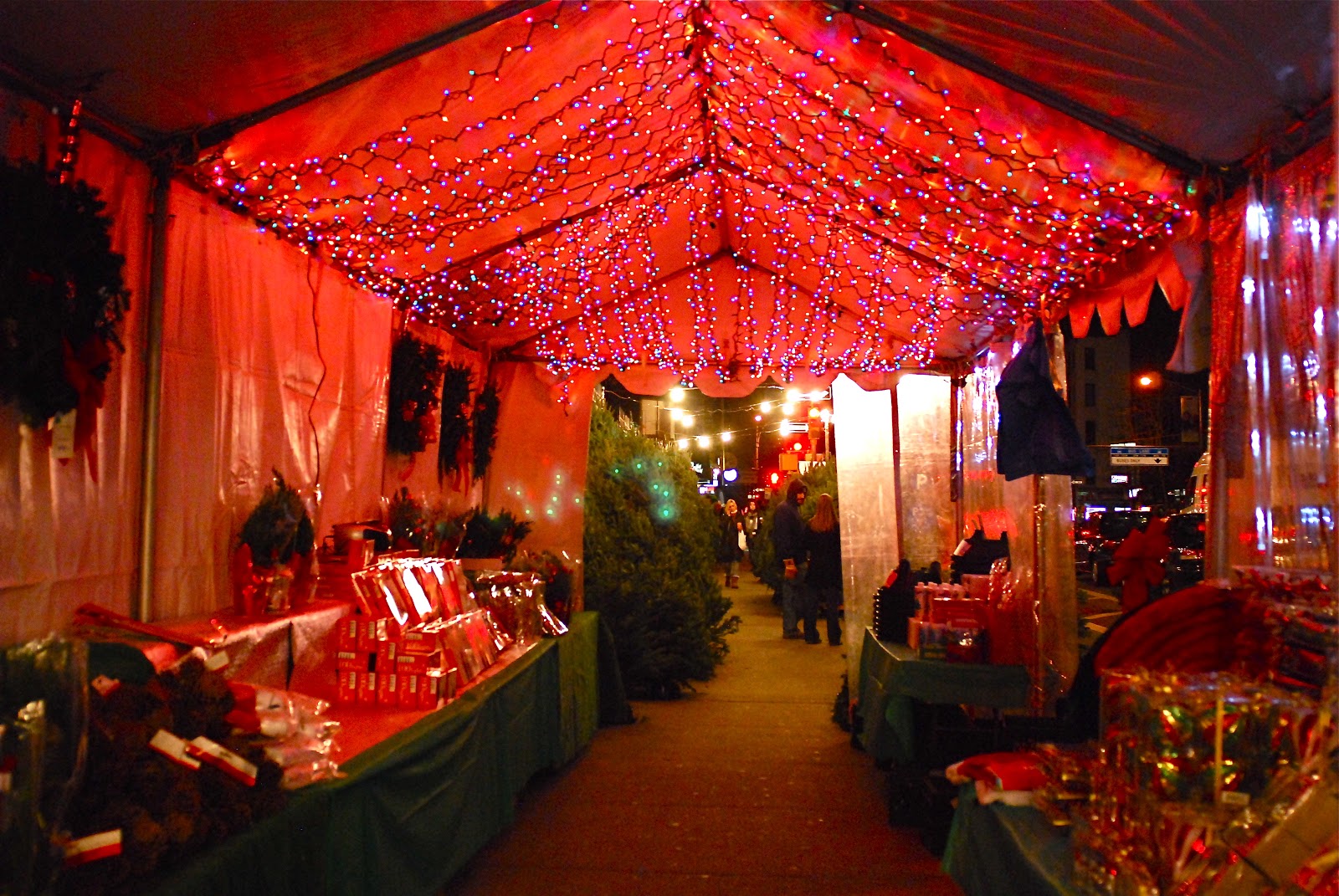 NYC ♥ NYC Manhattan's Sidewalk Christmas Tree Vendors
