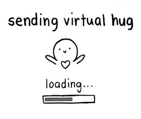 Virtual hug