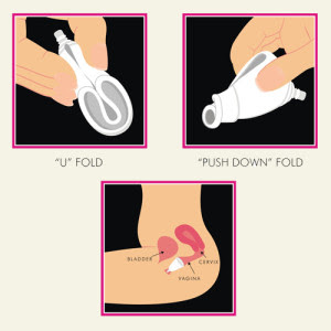 Still Using Tampons Or Pads? You Should Read This - Inserting a Diva Cup