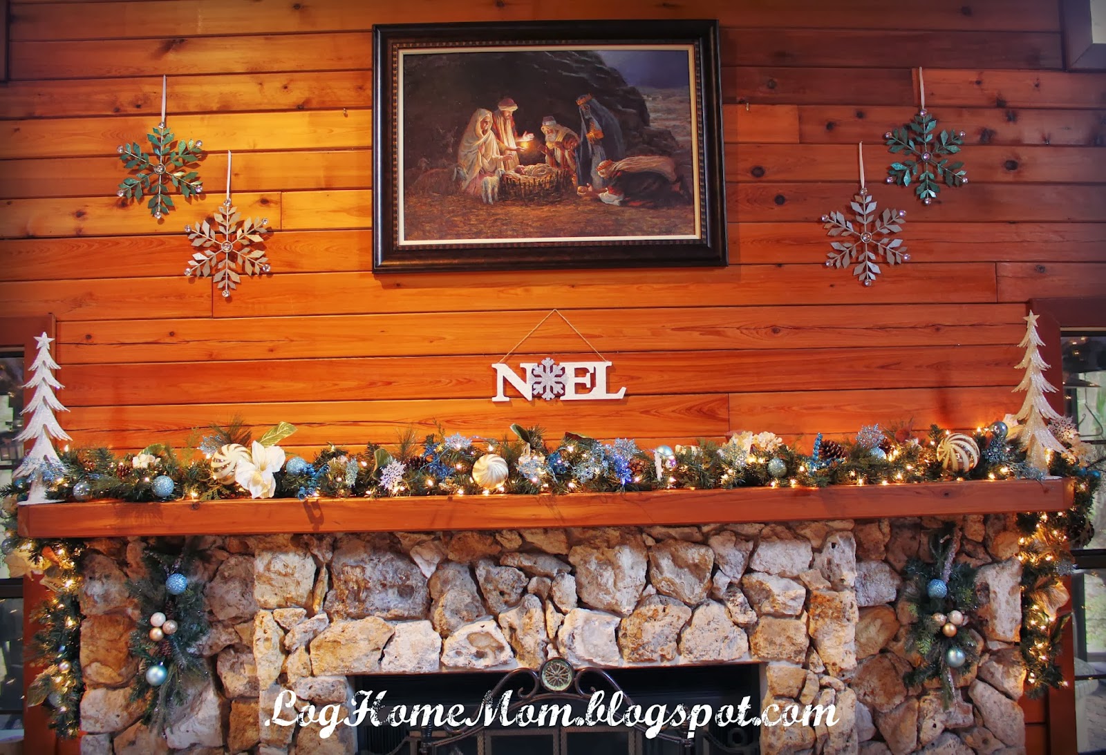 Log Home Mom Christmas Makes Me Feel Emotional