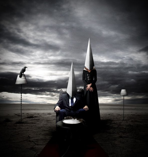 As surreais e sombrias fotografias de Stefano Bonazzi Stefano Bonazzi fotografia photoshop surreal sombrio pesadelos