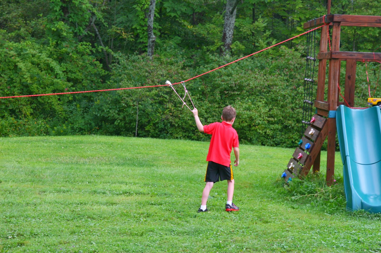 Oh Boy! The Zip Line