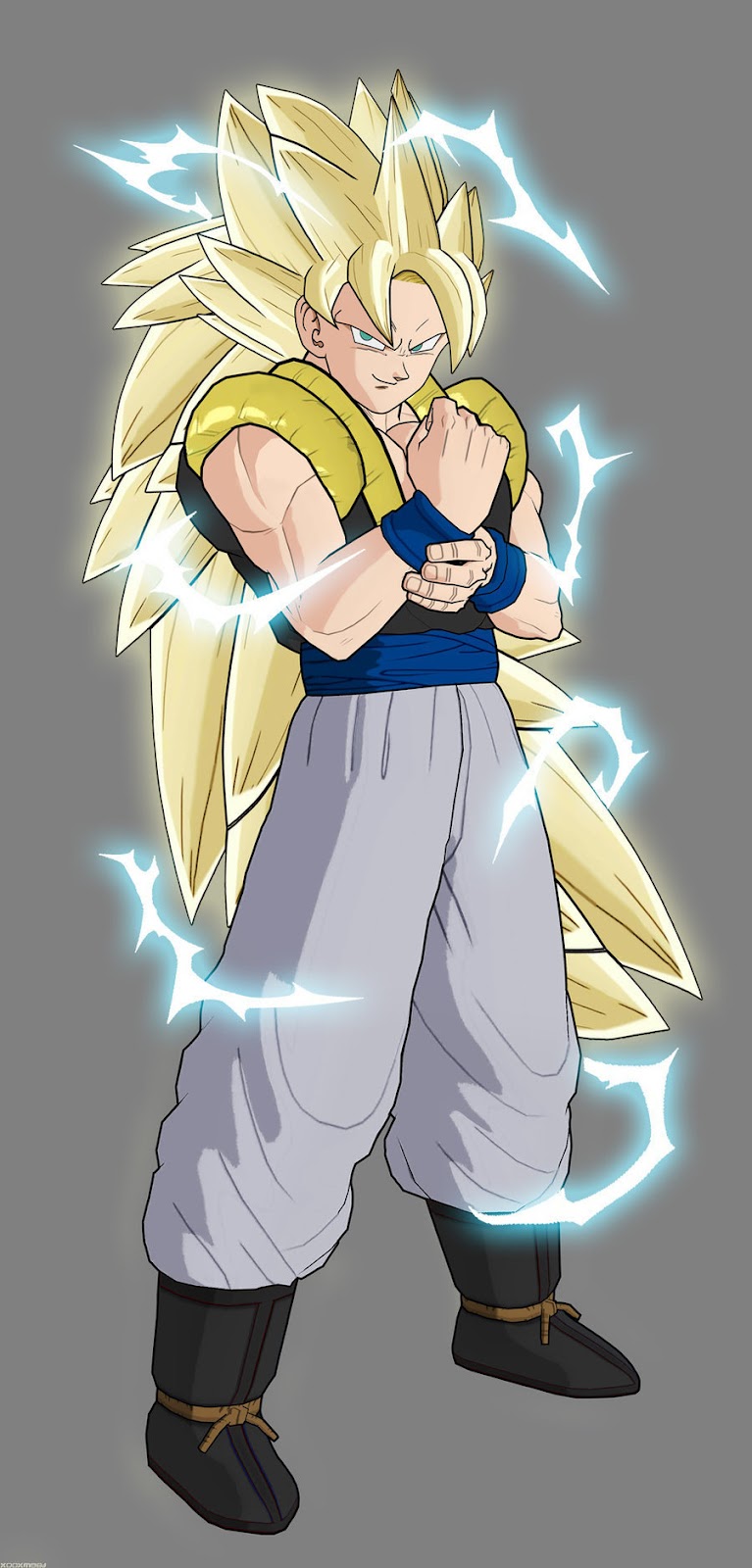 DBZ WALLPAPERS: Gogeta Super Saiyan 3