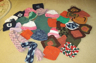 hats, squares, scarves