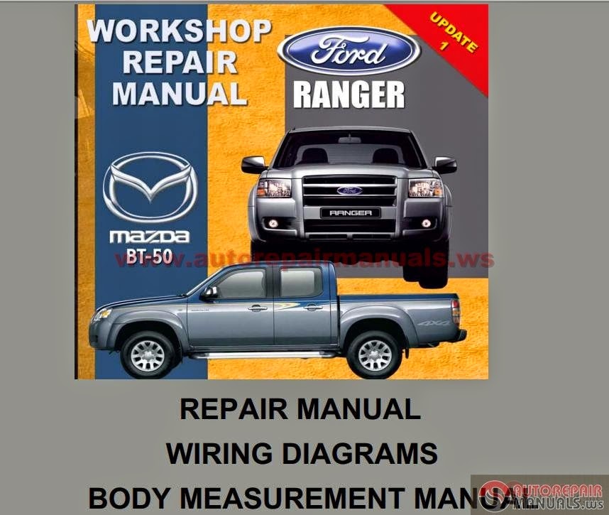 Free Automotive Manuals: Mazda BT-50 2007 Workshop Repair Manual