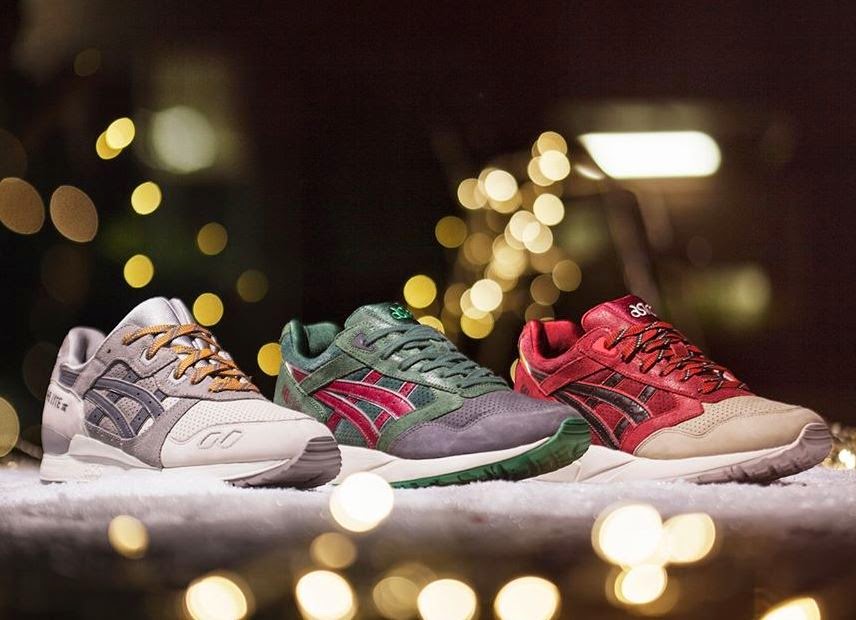 THE SNEAKER ADDICT Asics Christmas Holiday Sneaker Pack Available Now