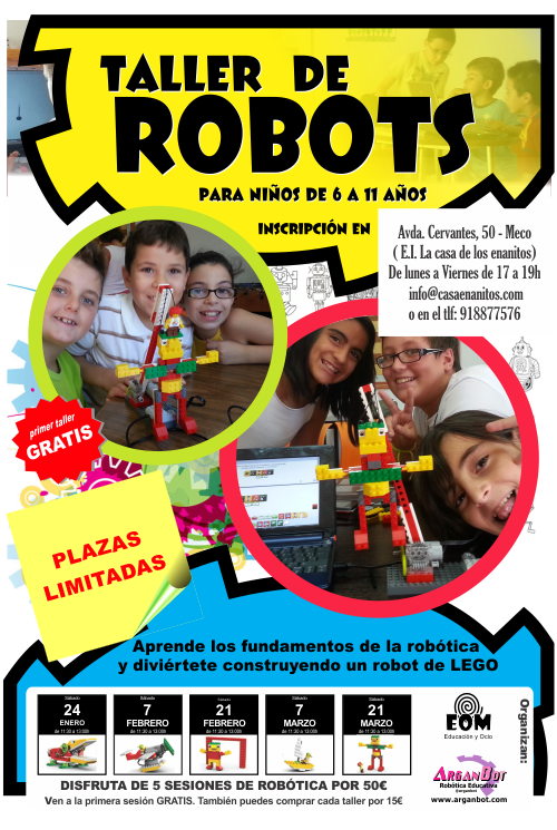 taller de robotica lego