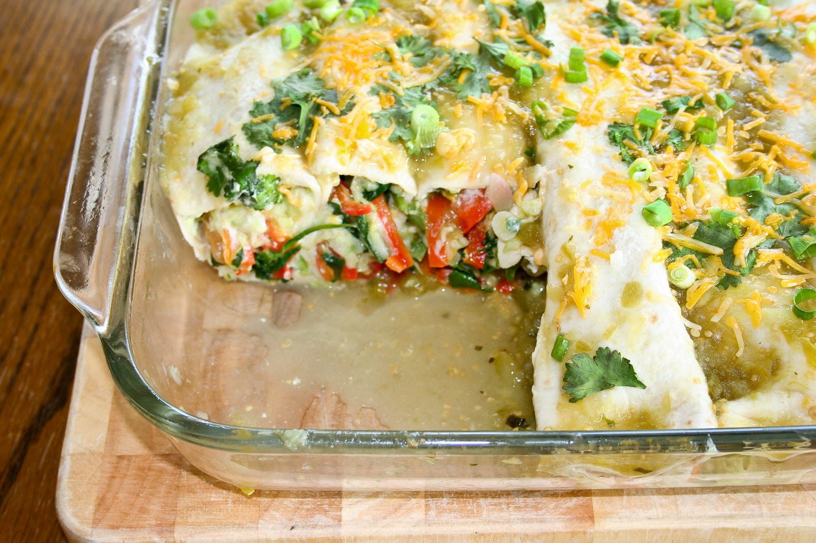 Cheesy Veggie Enchiladas A Meaning of an Optimist "A daydreamer