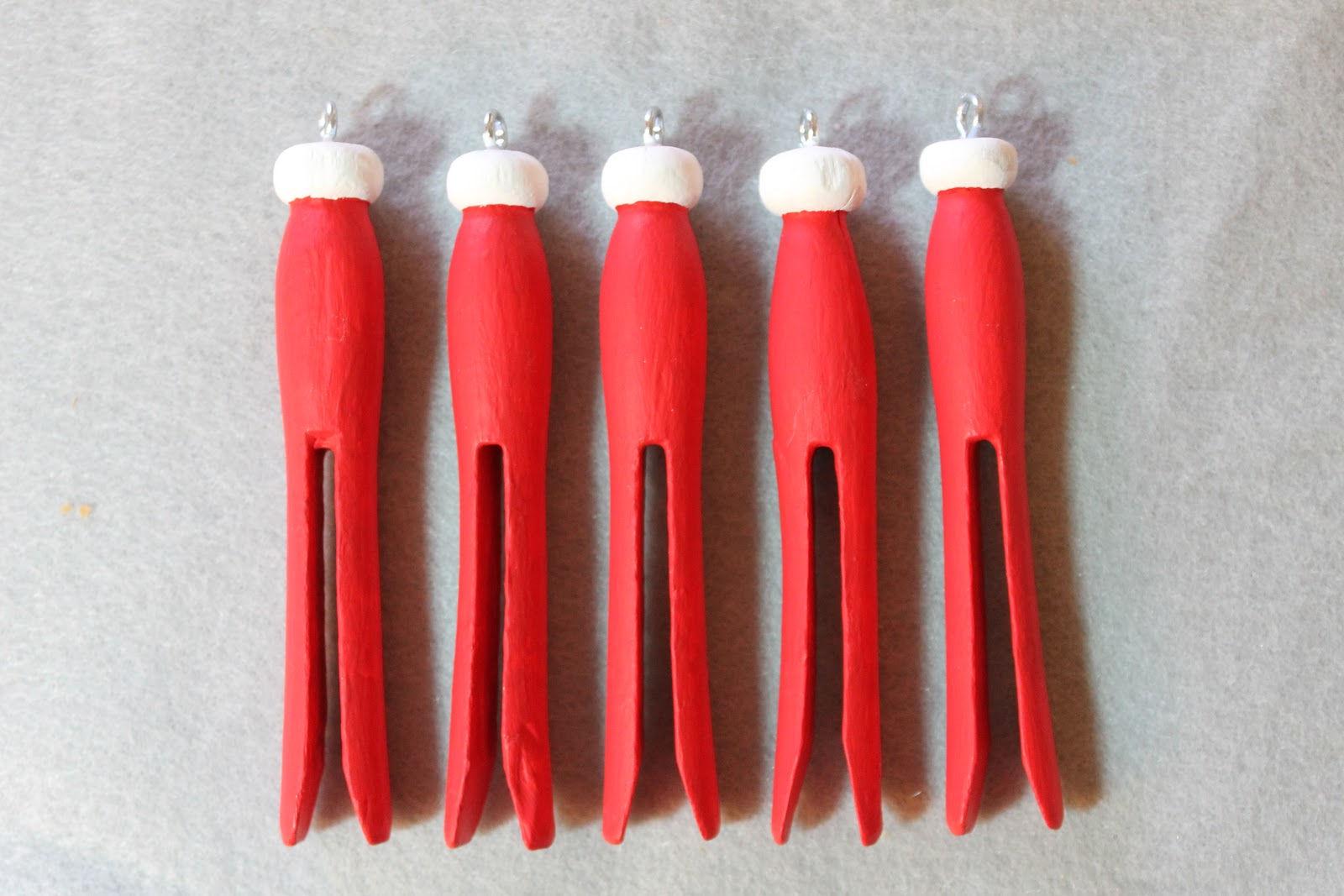 Ho Ho Hoboken Clothespin Santa