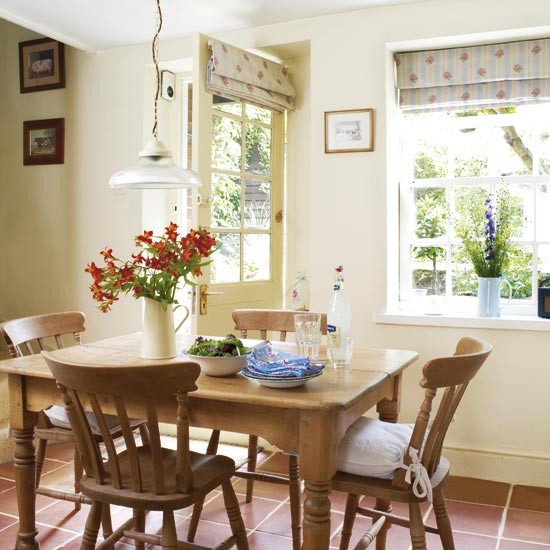 Country dining rooms home appliance