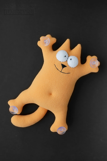 Кот саймон из флиса выкройка 368