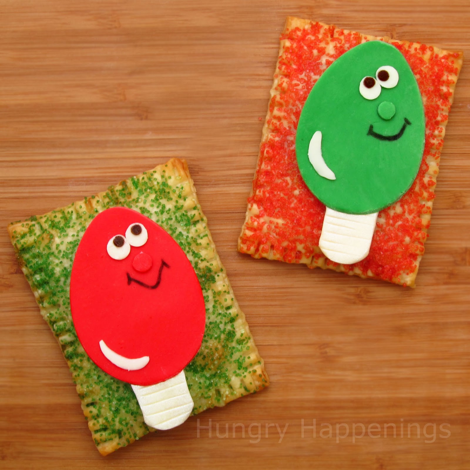 Twelve days of sweet designs, day 12 - Cheery Christmas Lights - Hungry Happenings