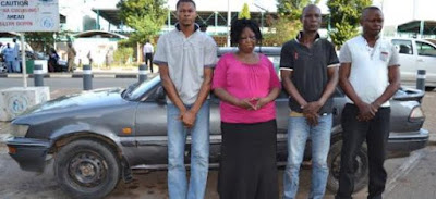  Photo: Nigeria Police arrests 'one chance' robbery suspects in Abuja 