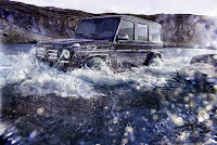 Mercedes-Benz G-Klasse 2015, G 500, Exterieur: obsidianschwarz metallic
