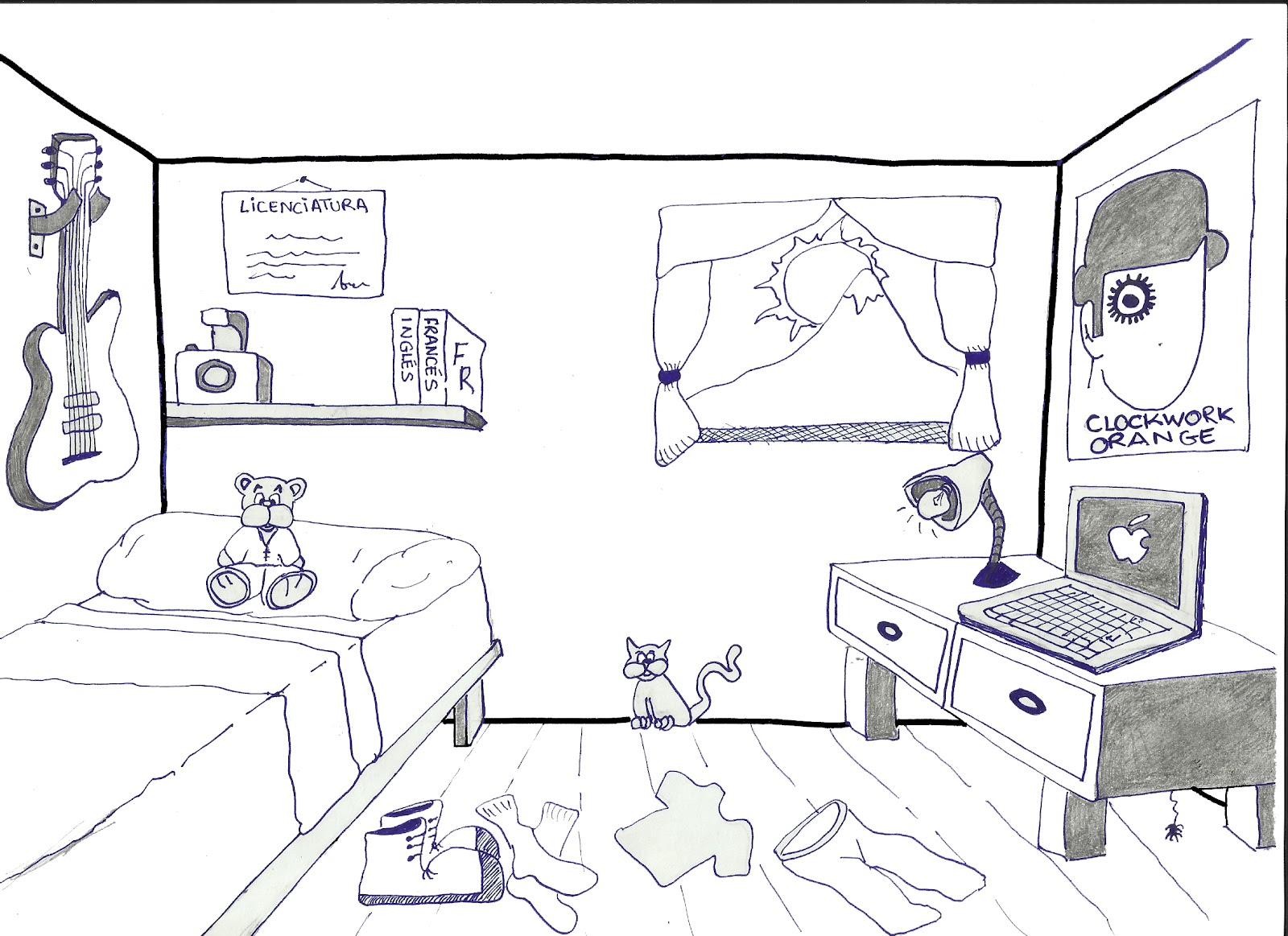 Dibujo de un dormitorio Imagui Dormitorio Dibujo ~ Dibujo de un dormitorio Imagui