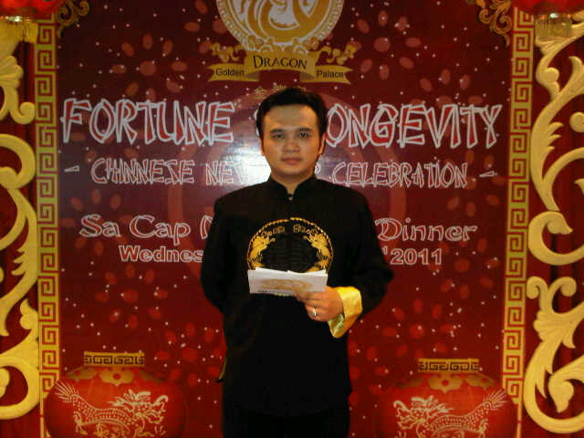 MC at FORTUNE and LONGEVITY - Chinese New  Year's Eve 2562 Celebration