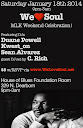 Sat Jan.18: WLS MLK Weekend Celebration!