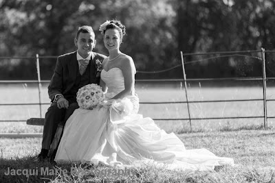 Bride and groom portrait