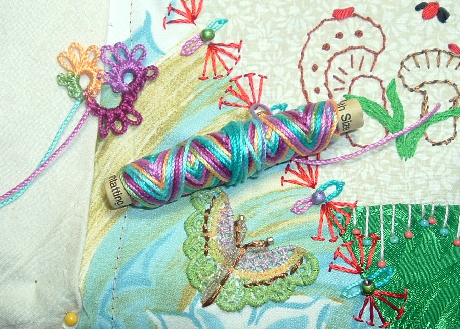 With Needle and Thread I will travel far ! New Tatting Thread