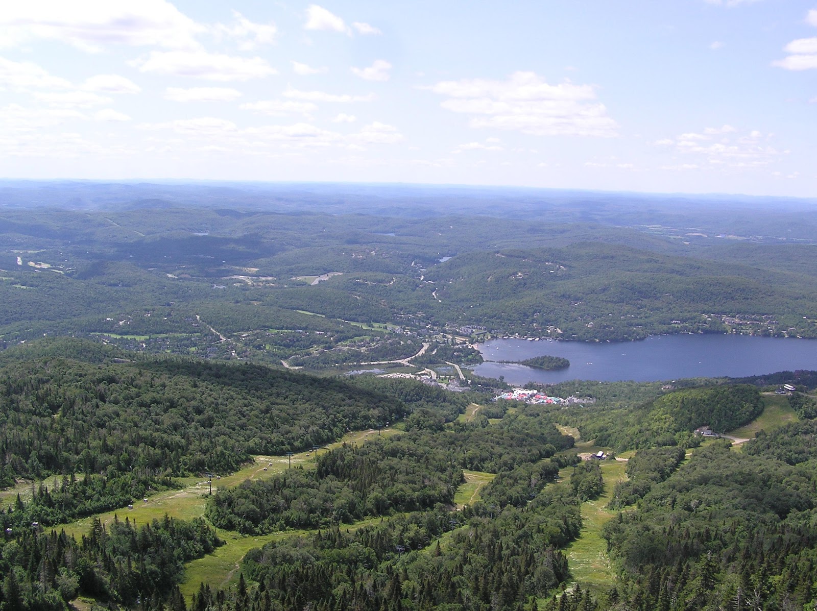 Neesie Natters Fiddler Lake, Milles Isles, Laurentains Region of