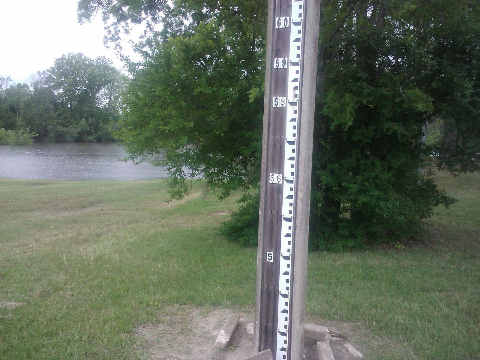 we saw that... water levels along highway 28 east, diversion canal
