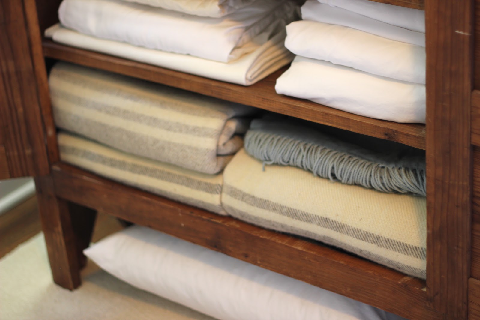 Jenny Steffens Hobick My Linen "Closets" Creative Linen Storage in