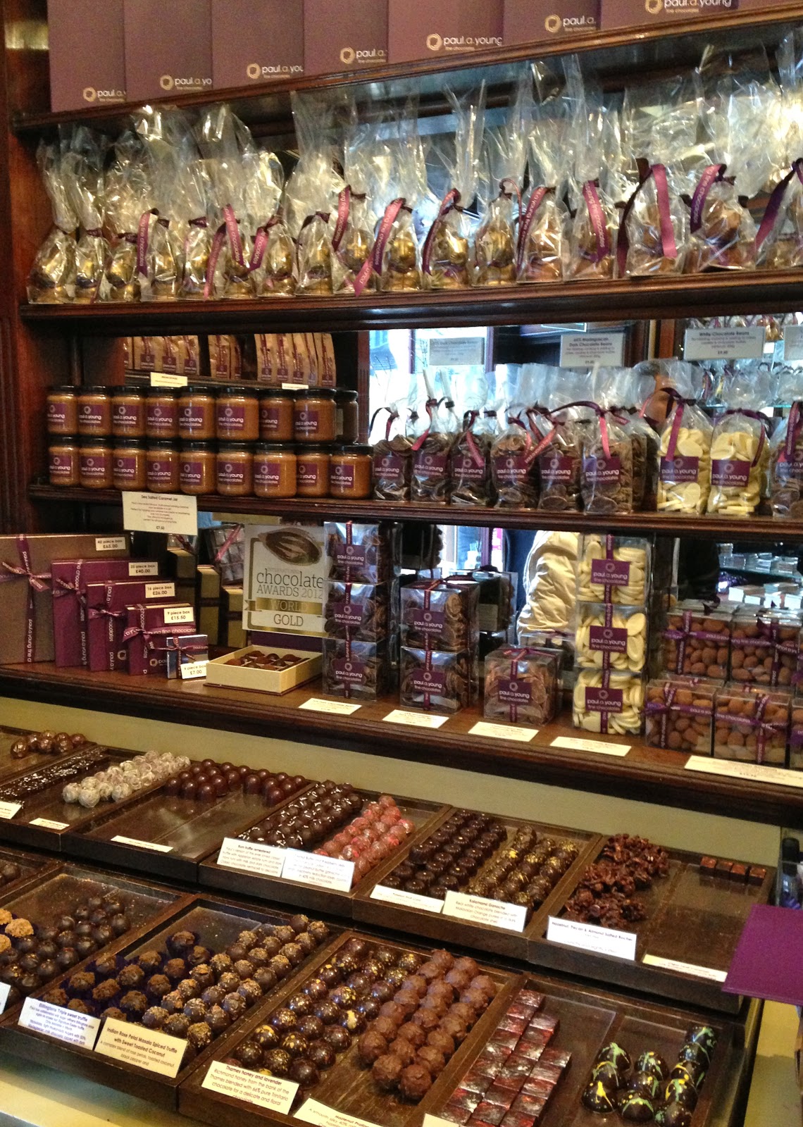 Alexandra D. Foster Destinations Perfected London, England Paul A. Young Fine Chocolates