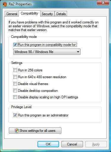 Windows Vista Set Resolution