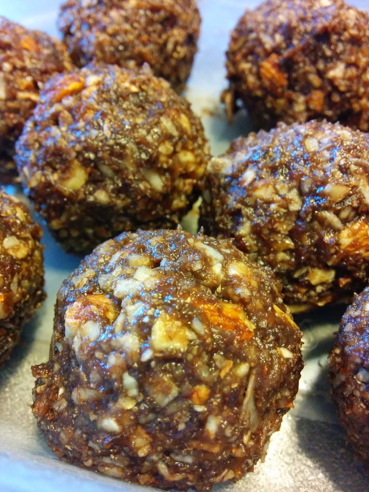 Don't Worry, Live Healthy Almond Joy Balls