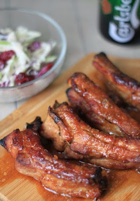 slow cooker five-spice pork ribs