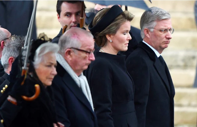  Queen Mathilde of Belgium, Princess Eleonore, Prince Gabriel, Crown Princess Elisabeth and Prince Emmanuel