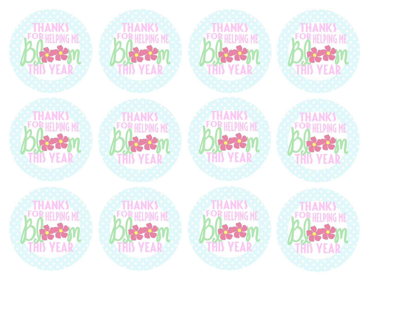 It's just an image of Exceptional Thanks for Helping Me Bloom Printable It's just a graphic of Exceptional Thanks for Helping Me Bloom Printable