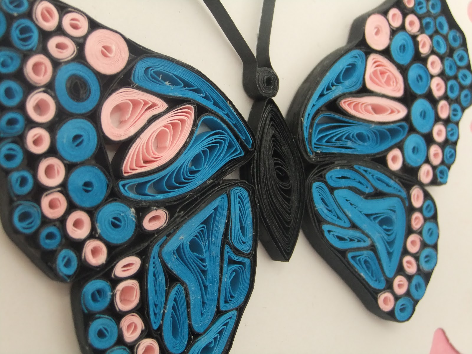 Quilled Butterfly Sheetal's Nook