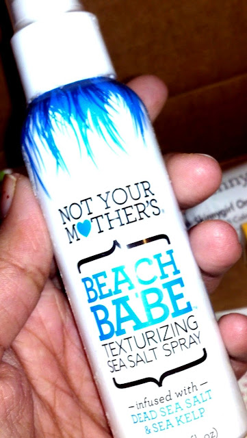 not your mother's hair, beach babe, hair spray, texturizing spray, hair care, nym, voxbox, influenster, dead sea salt, sea kelp