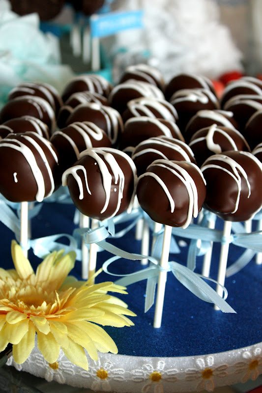 Dolce Fooda Cake Pops for Baby Shower