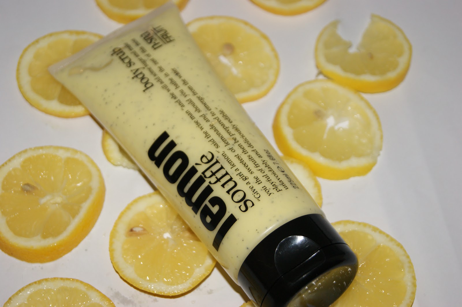 NSpa Lemon Soufflé Body Scrub Review The Sunday Girl