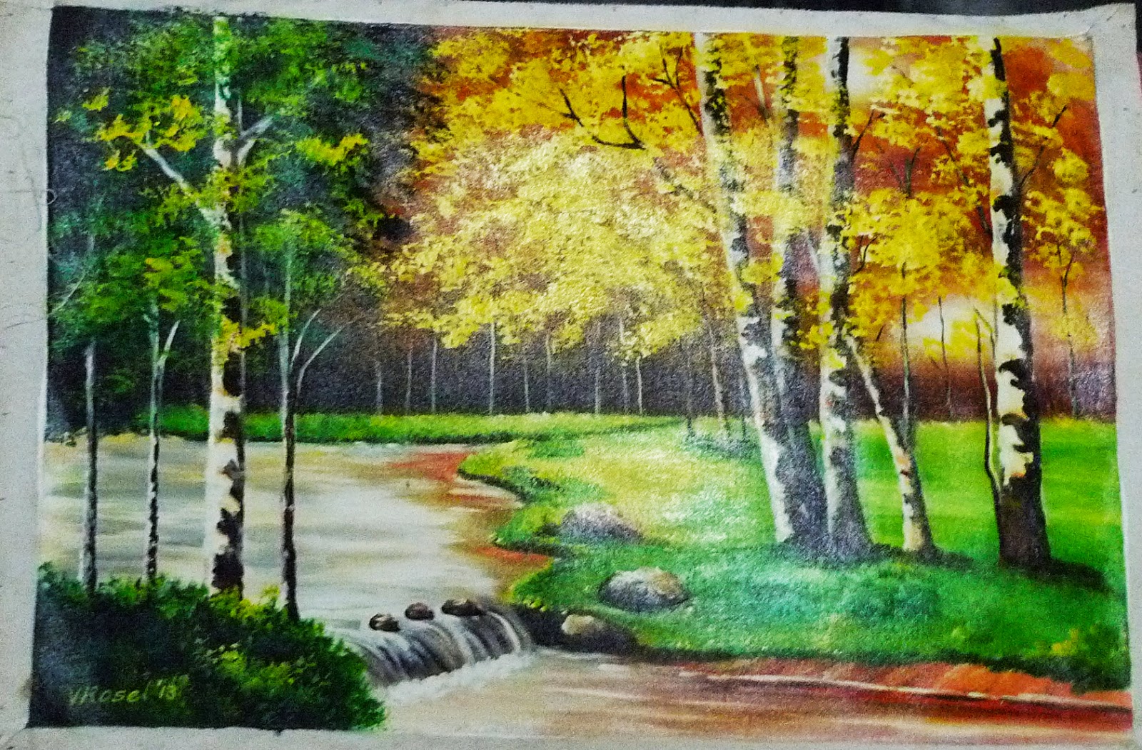 Vivencio Rosel Painting Gallery Painting Latex Paint Water Base