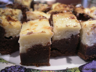 Brownie Con Tarta De Queso
